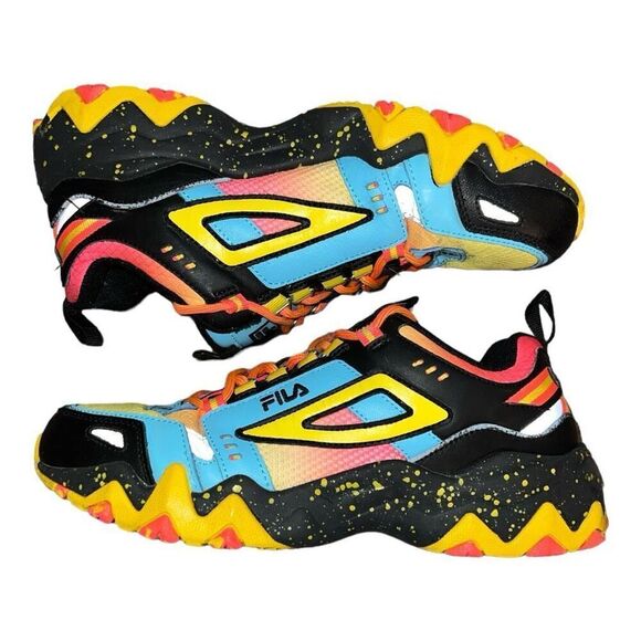 FILA OAKMONT TR sneakers Neon Pink Womens size 7 - Picture 9 of 10